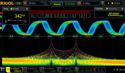 普源MSO7054數(shù)字示波器(圖1)