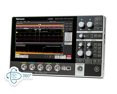 泰克MSO22便攜式混合信號示波器