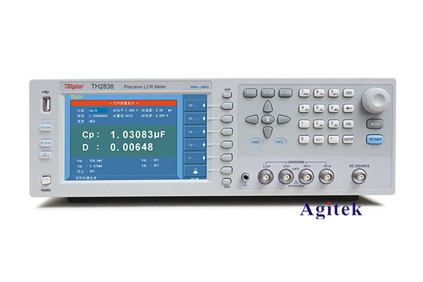 同惠TH2838 精密LCR數字電橋使用方法(圖1)