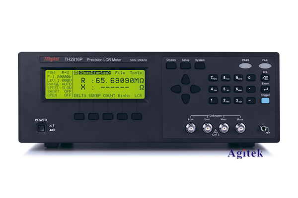 同惠TH2816P 精密LCR數(shù)字電橋 - 精準測量電子元件參數(shù)(圖1)