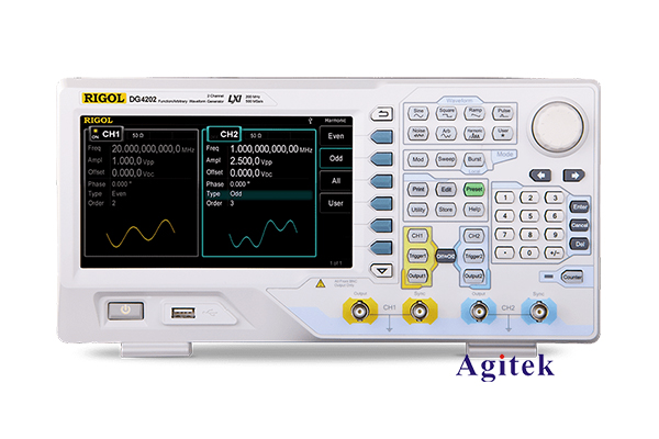 普源DG4062信號發(fā)生器如何設(shè)置有效值?(圖1)