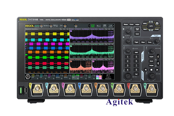 如何使用普源MHO5106示波器掃頻功能？(圖1)