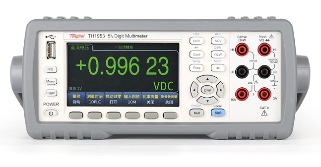 同惠TH1952五位半數字多用表怎么測電阻?(圖1)