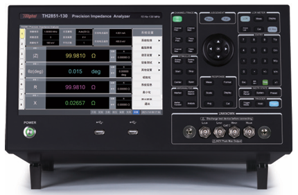 使用TH2851測(cè)試產(chǎn)品Q(chēng)值，判斷產(chǎn)品是否優(yōu)劣品(圖1)