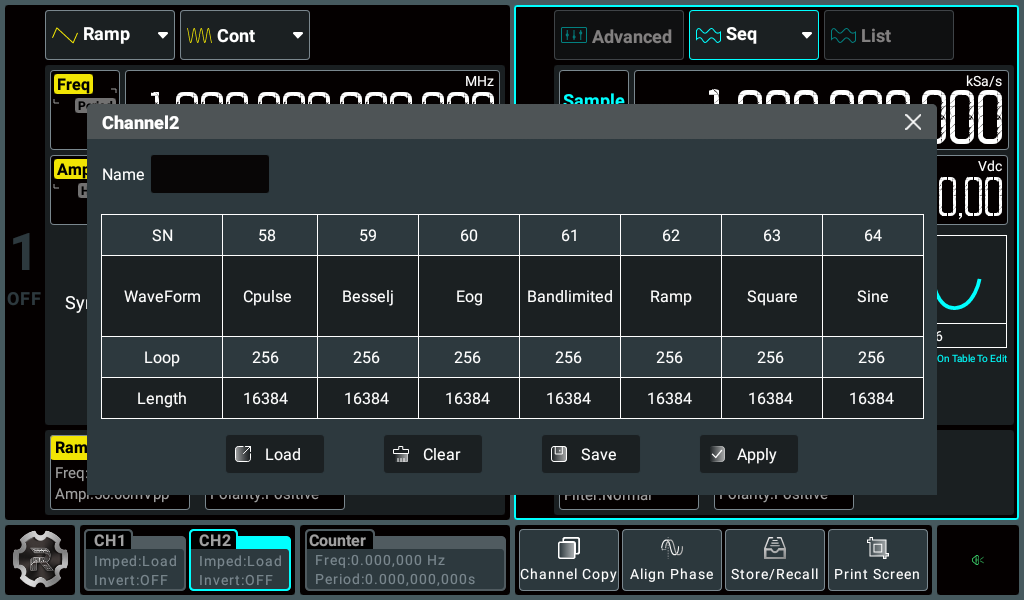 DG821 Pro函數/任意波形發生器(圖8)