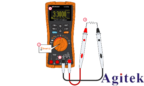 數字萬用表在電阻測量、電導測量及導通測試中的應用指南(圖3)