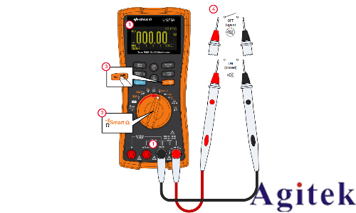 數字萬用表在電阻測量、電導測量及導通測試中的應用指南(圖5)