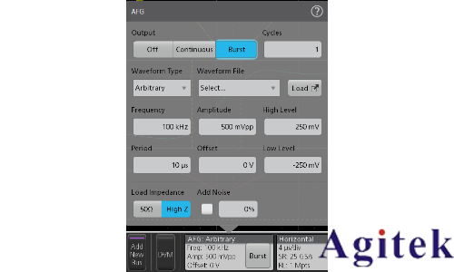使用泰克5/6系列MSO內置任意波形發生器進行功率半導體器件的雙脈沖測試(圖5)