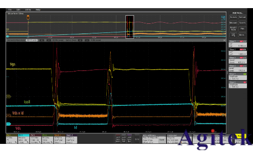 使用泰克5/6系列MSO內置任意波形發生器進行功率半導體器件的雙脈沖測試(圖8)