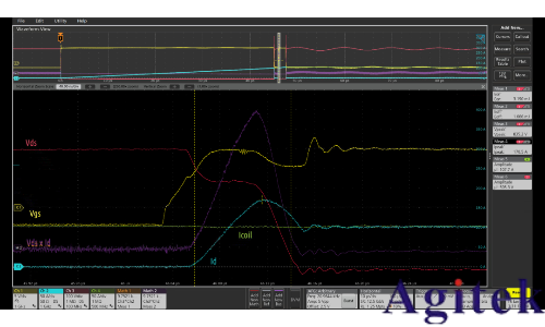 使用泰克5/6系列MSO內置任意波形發生器進行功率半導體器件的雙脈沖測試(圖10)