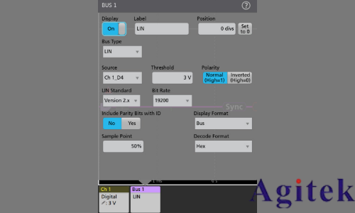如何利用泰克2系示波器進行汽車總線觸發解碼分析?(圖2)