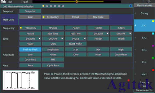 泰克TBS2000B數(shù)字存儲示波器(圖1)