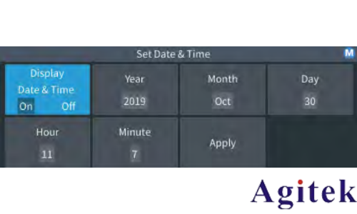 泰克示波器TBS2000X系列設(shè)置時(shí)間手冊(圖2)