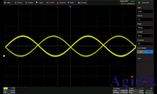 觸發電平與沿相交,但沒有實際觸發信號該怎么設置?(圖7)