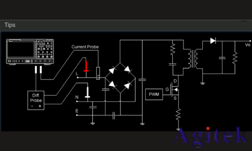 普源DS7054示波器電源質量與效率分析測試(圖2)