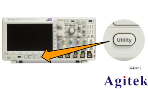 泰克MDO3000 系列示波器更改日期和時間指南(圖1)