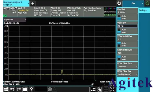 頻譜儀使用過程中如何選擇最好的分辨率帶寬(RBW)?(圖12)