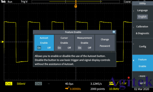 泰克TBS1000C 系列數(shù)字存儲示波器(圖9)