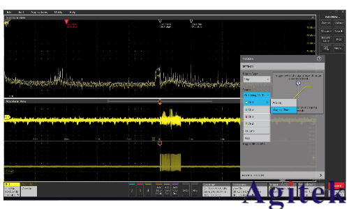 使用泰克4、5和6系列混合信號示波器逐步排除電磁干擾(圖15)