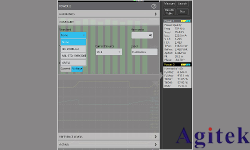 運用泰克示波器4系列B MSO進行諧波分析(圖1)