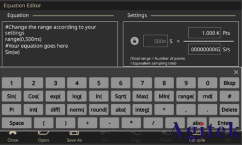 泰克AFG31000 系列任意函數(shù)發(fā)生器如何創(chuàng)建任意波形(圖4)