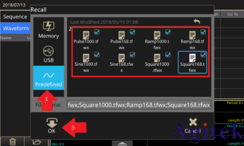 泰克AFG31000 系列任意函數發(fā)生器如何使用高級模式(圖4)