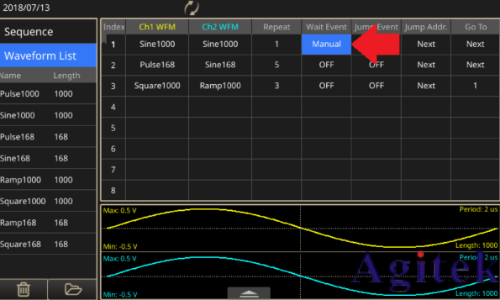 泰克AFG31000 系列任意函數發(fā)生器如何使用高級模式(圖8)