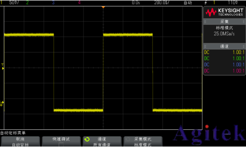 是德示波器2000 X 系列如何使用自動(dòng)定標(biāo)(圖1)