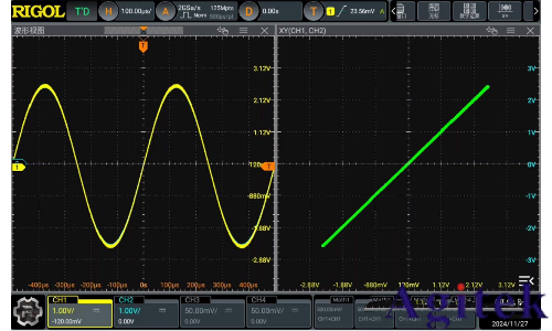 如何使用普源示波器DHO4804測量相位差?(圖4)
