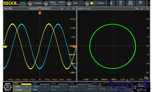 如何使用普源示波器DHO4804測量相位差?(圖5)