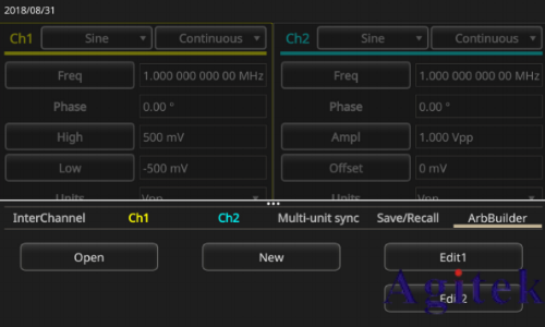 泰克AFG31000系列信號發生器創建脈沖波形(圖3)
