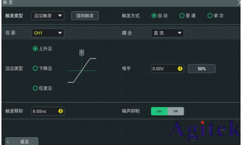 普源示波器DHO800脈寬觸發與邊沿觸發(圖1)