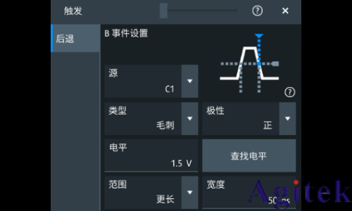 羅德與施瓦茨示波器A-B-R觸發(fā)在開關(guān)電源死區(qū)時間測試中的應(yīng)用(圖15)