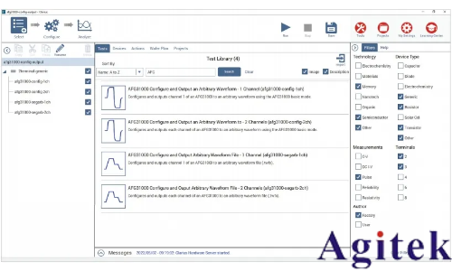 泰克AFG31000信號發(fā)生器在4200A平臺的遠(yuǎn)程集成應(yīng)用(圖10)