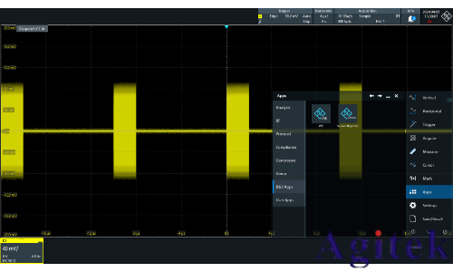 利用羅德與施瓦茨示波器RTO6系列和VSE軟件進(jìn)行脈沖分析(圖4)