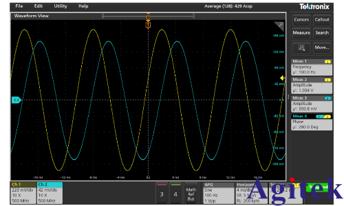 如何使用示波器和函數(shù)發(fā)生器測量電感和電容(圖5)
