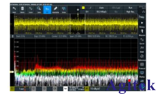 使用羅德與施瓦茨示波器進行 EMI 調試以縮短功率電子的開發周期(圖2)
