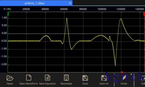 用任意函數發生器 (AFG) 復制真實世界的信號(圖15)