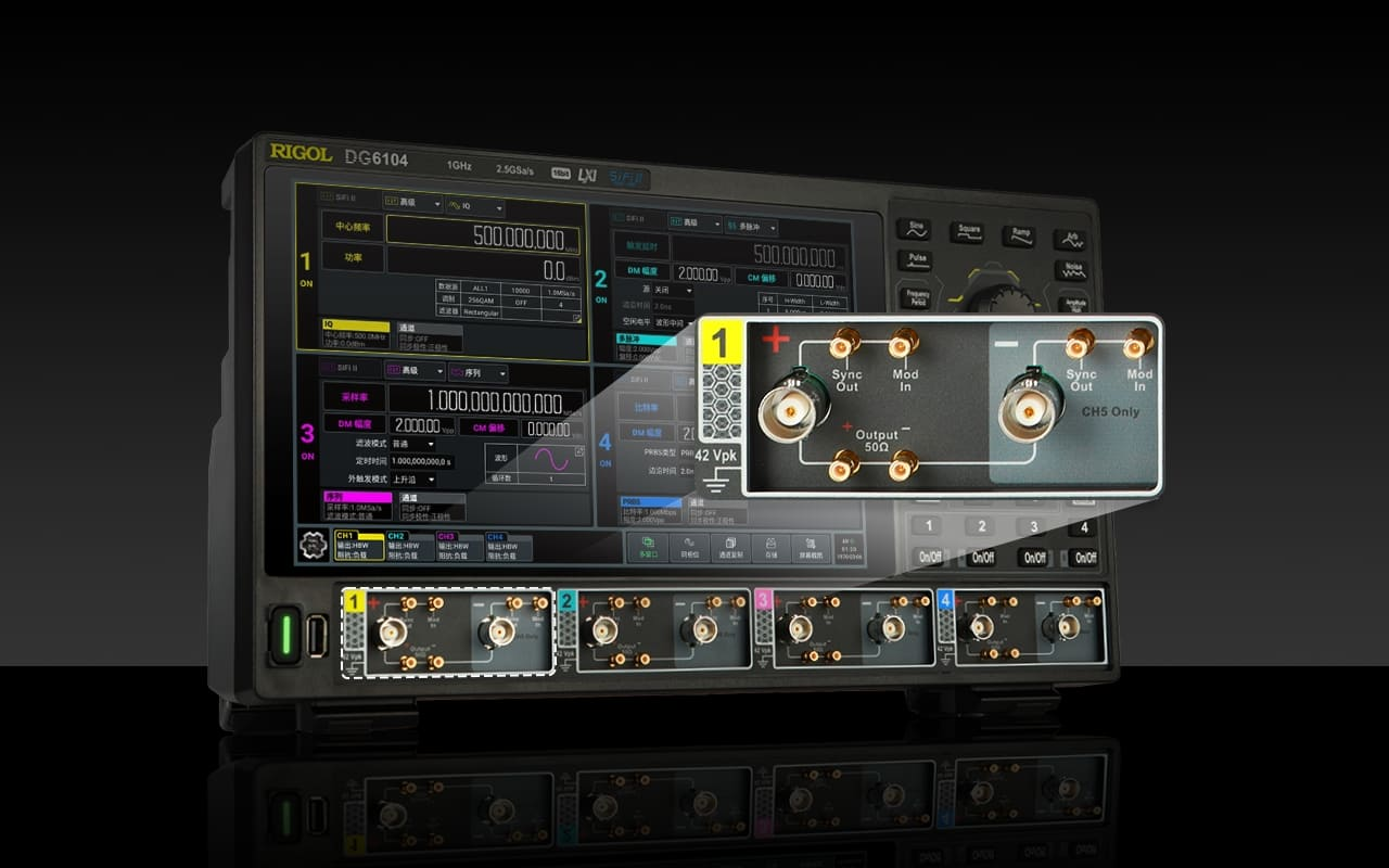 普源DG6000函數/任意波形發生器(圖2)