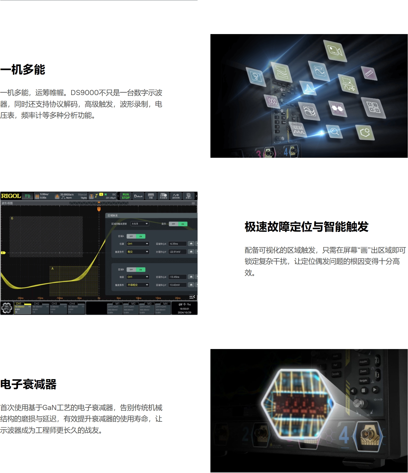 普源精電DS9404數字示波器(圖2)
