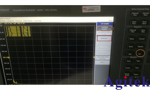 阻抗分析儀E4991B操作指南(圖3)