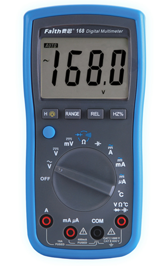 FT168/FT163自動(dòng)量程萬(wàn)用表(圖1)