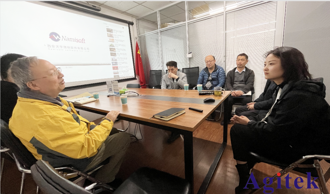 【校企聯(lián)合共創(chuàng)機遇】西安交大城市學院老師蒞臨我司參觀訪問(圖2)