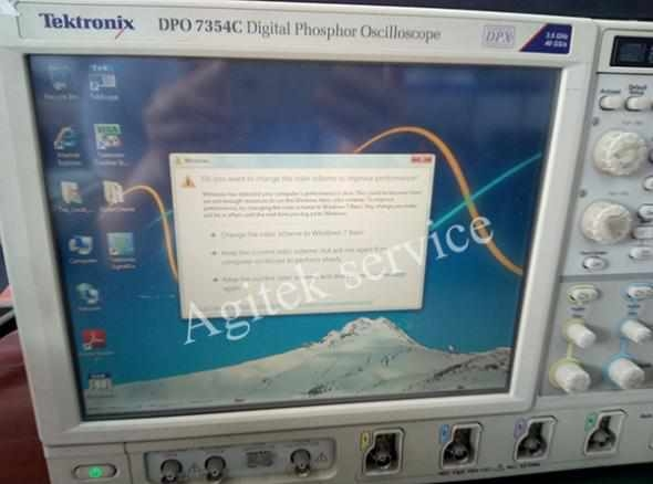泰克示波器DPO7354C開機異常維修