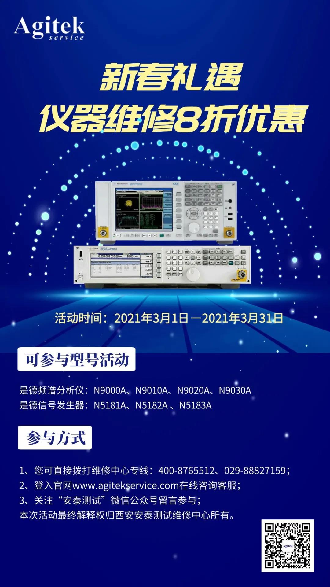 @所有人，新春禮遇,Agitek儀器維修8折優(yōu)惠