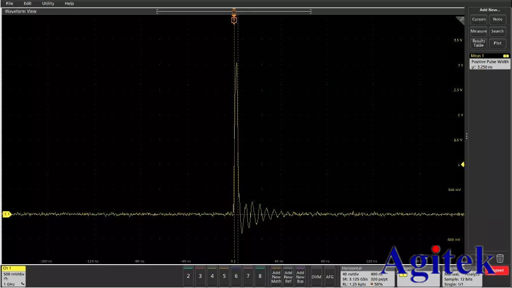 泰克示波器4/5/6MSO系列使用FastFrame分段存儲(圖1)