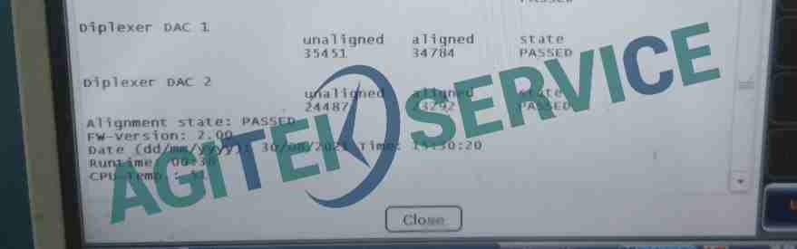 羅德與施瓦茨頻譜儀FSV 30花屏維修 Agitek頻譜儀維修案例—羅德與施瓦茨FSV 30花屏維修(圖2)