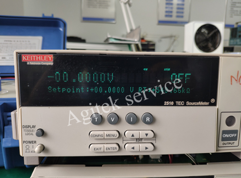 Agitek吉時(shí)利源表維修案例-Keithley2510誤差大維修(圖2)