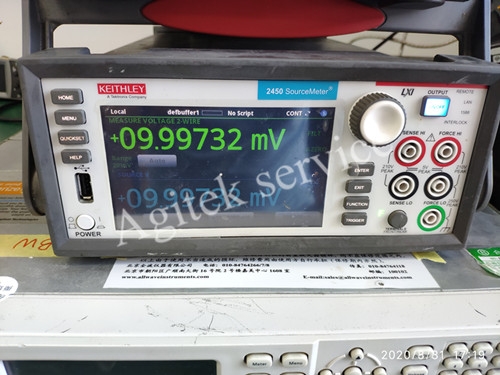 Agitek吉時利源表維修案例—吉時利2450報錯維修(圖4)