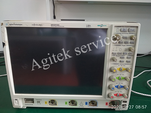 Agitek示波器維修案例——是德科技MSO9104A開機(jī)異常維修
